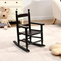 Kids Rocking Chair, Children’s Rocking Chair, Toddler Rocking Chair Porch Rocker Chair with Classic Rocker and Hardwood Construction, for Nursery, Indoor, Outdoor, Living Rooms (Espresso)