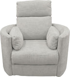 Parker Living Radius - Mineral Power Swivel Glider Recliner for Adults with USB and Type-C Ports, Single Sofa Chair for Living Room