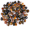 ROCKIMPACT 100PCS Cross Engraved Rocks Inspirational Stones Clinging Cross Heavenly Blessings Gifts Faith Stones Novelty Gratitude Rocks Healing Prayer Stones Encouragement Rocks Wholesale, 2"-3" ea