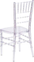 Flash Furniture Flash Elegance Crystal Ice Stacking Chiavari Chair