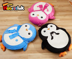 Hobestluk Bean Bag Chair Floor Bean Bag for Kids Playroom Living Room Blue | Large Animal bean bag chair Floor Cushion Washable Cover Living Room Bedroom Playroom Penguin Large Reading Gaming Chair