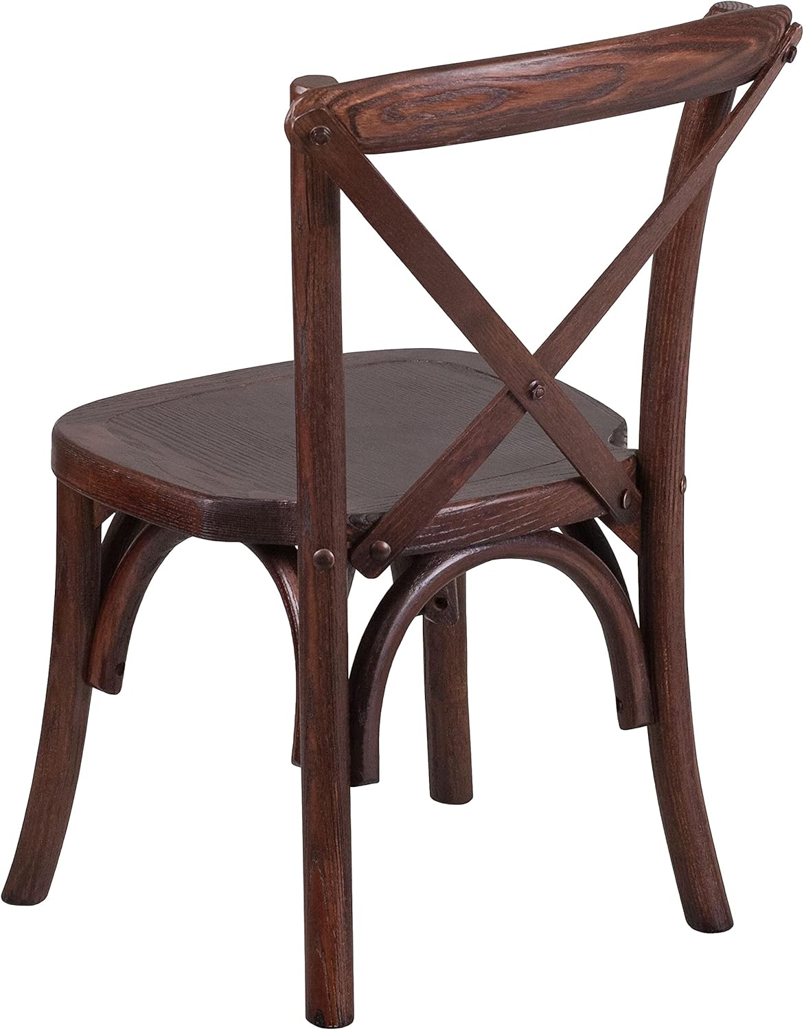 Flash Furniture HERCULES Series Kid's Mahogany Cross Back Chair