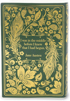 Steel Mill & Co Original Large Book-Shaped Decorative Vase, Ceramic Vases for Home Decor, Cute Bookshelf Decor, Unique Vase for Book Lovers (Pride and Prejudice - Collector's Edition)