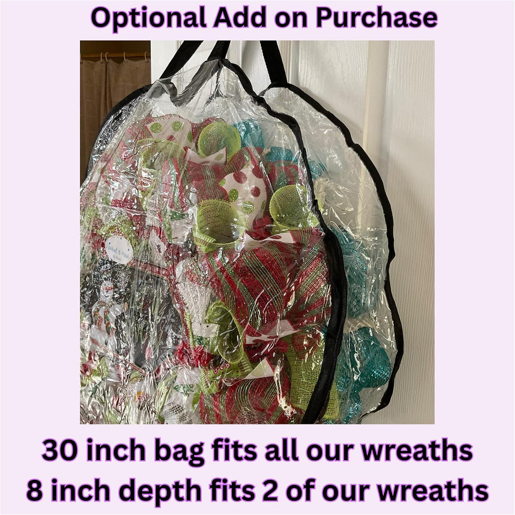 All Occasion Wreath, Luxury Handmade - Home Sweet Home Welcome” Front Door Decor, 24 or 28 Inch