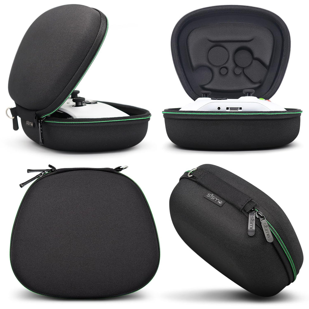 sisma Carry Case Compatible with Xbox One & Series X/S Wireless Controller, Travel Protective Case Controller Holder Storage Bag Home Safekeeping