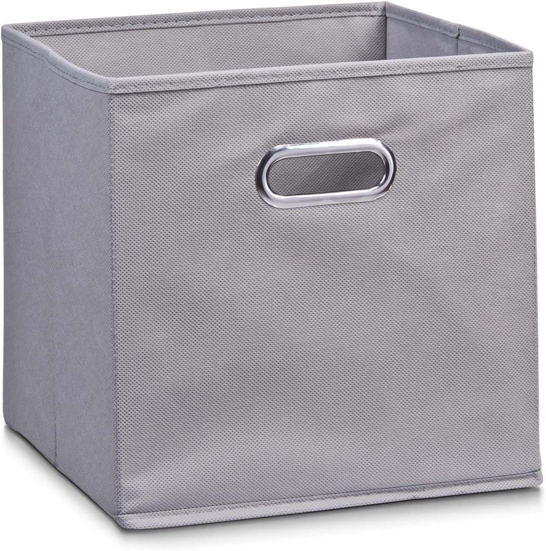 Zeller 14130 Fleece Storage Box, Grey, 28 x 28 x 28 cm