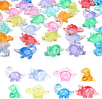 YATOJUZI Mini Dinosaur Figures Easter Egg Fillers Resin Animals to Hide Cute Trinkets Tiny Small Plastic Dinosaurs Figurines in Bulk Wholesale for Vase Fillers Party Favors Centerpiece Decorations