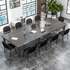 Giantex Set of 15 Conference Chair, Waiting Room Chairs with Ergonomic Upholstered Seat, Stackable Design for Home & Office, Meeting Room, Reception, 15-Pack Guest Chair Set (Black,15)