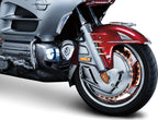 Kuryakyn 7333 Motorcycle Accent Accessory: Front Fender Deco Eagle Ornament, Chrome