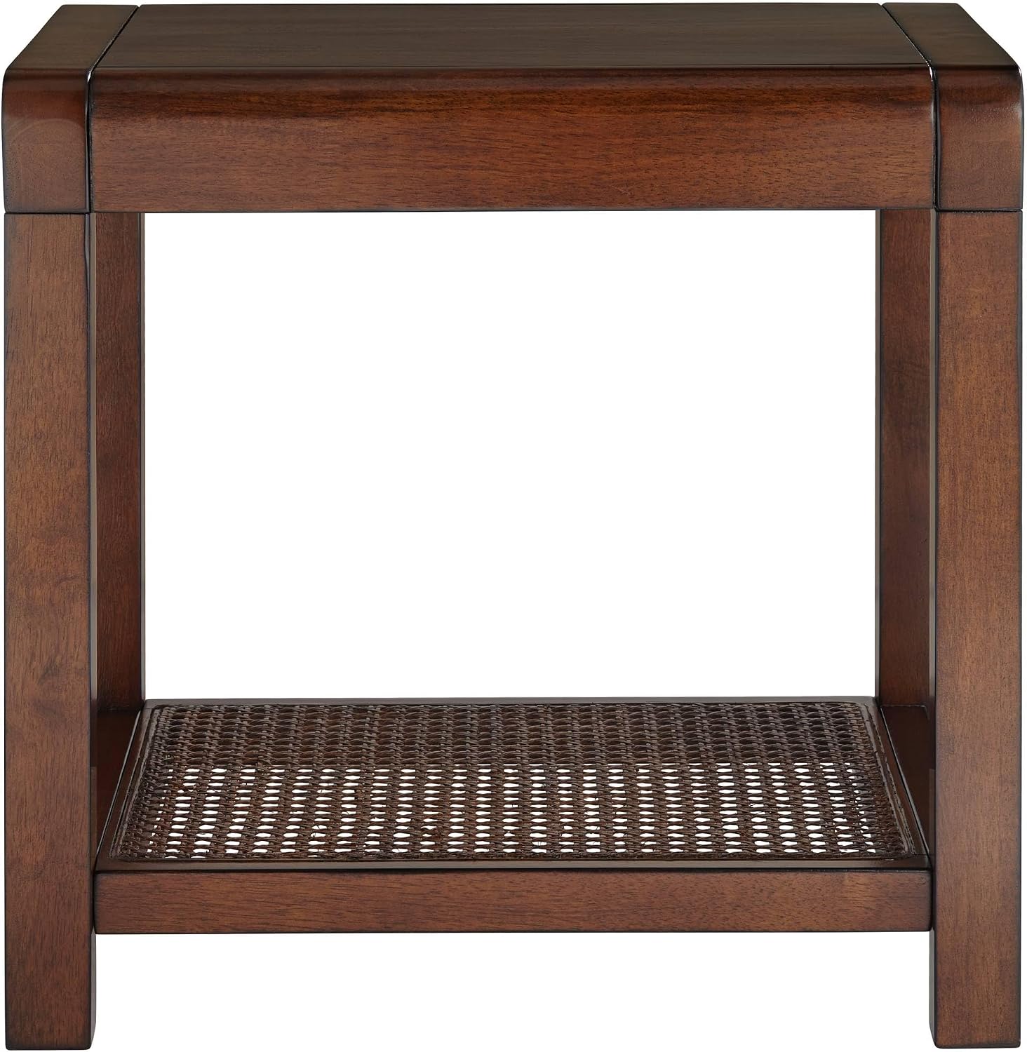 55 Downing Street Powell 22" Wide Brown Wood Side Table