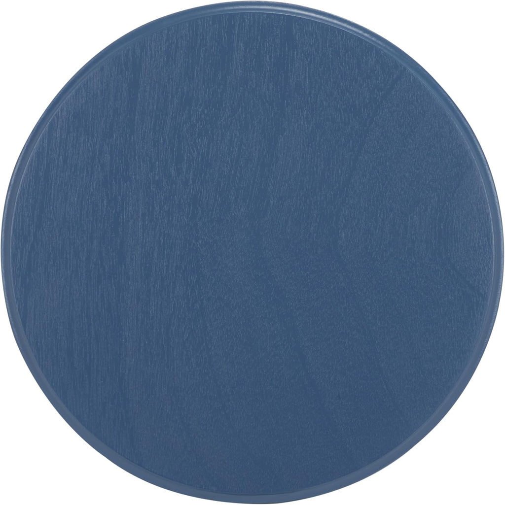 SAFAVIEH Home Collection Lilith Blue Wavy Accent Table (Fully Assembled)
