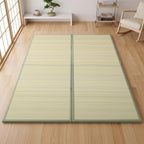 ZonLi Japanese Tatami Mat, Foldable Floor Sleeping Pad Futon Mattress, Made from Natural Coconut Shell Fiber & Jute Fiber, Firm Traditional Floor Bed Queen 80"x60"