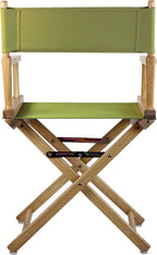 Casual Home 18" Director's Chair Natural Frame with Olive Canvas