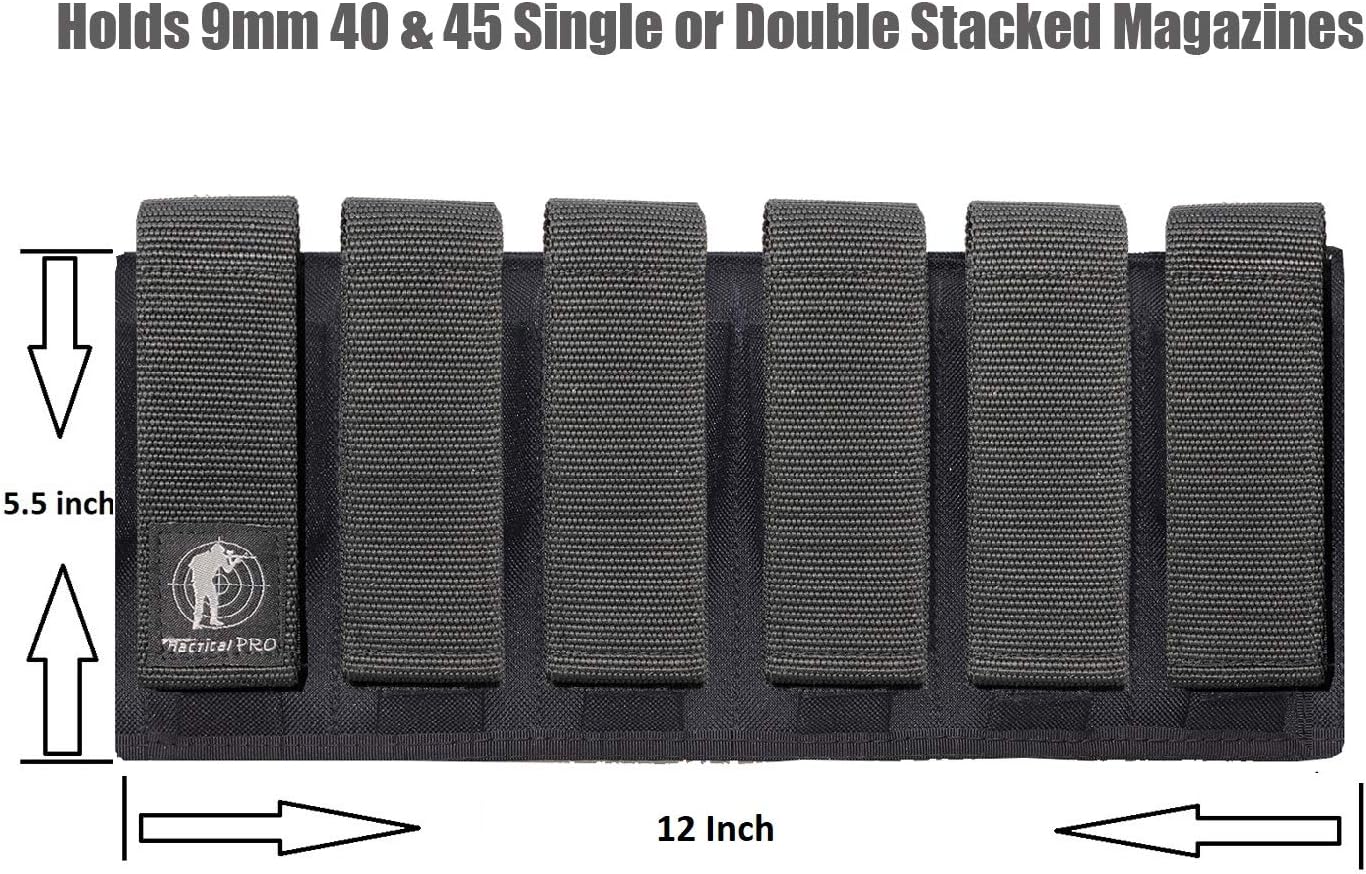 Six /6 Magazine Pouch 9mm 40 & 45