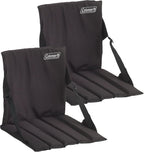 Coleman Stadium Seat, 2-Pack, with Built in Storage and Padded Seat, Easy to Carry