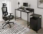 Realspace® Radano Mesh High-Back Executive Office Chair, Black, BIFMA Compliant
