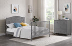 Oxford Baby North Bay Full-Size Bed Conversion Kit, Dove Gray, GreenGuard Gold Certified