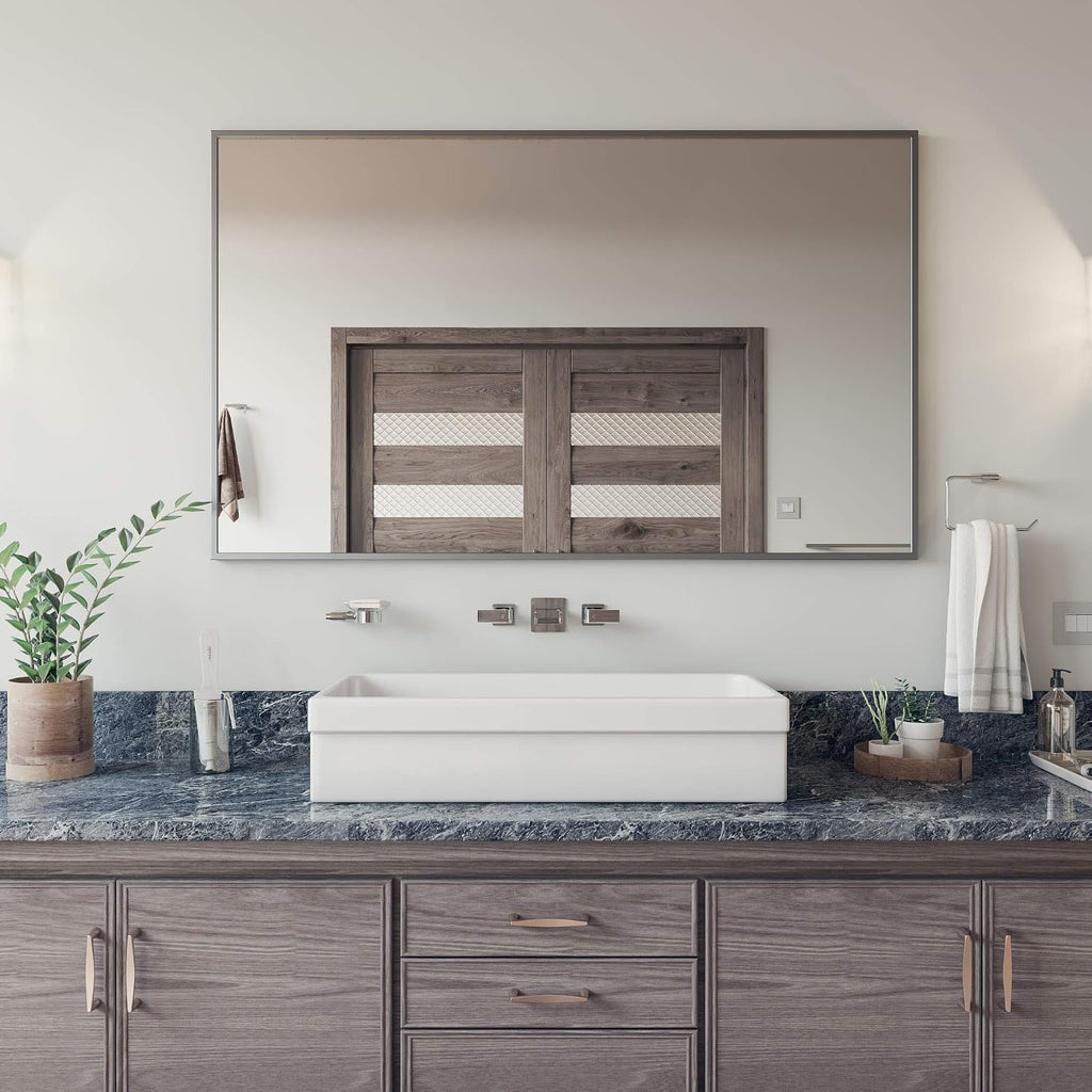 Alfi AB36TR Alfi Brand 35.5" Above Mount Fireclay Bath, 36", White