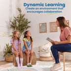 ECR4Kids SoftZone Tree Log Half Bench, 14in, Flexible Seating, Chocolate