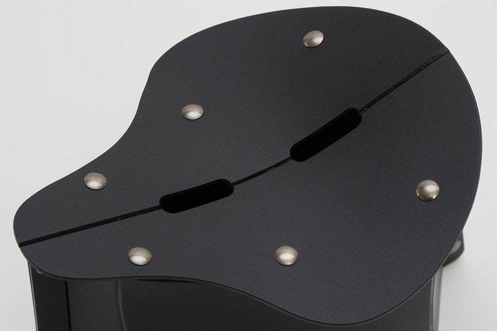 IPPINKA Foldable Meditation Kneeling Bench (Seiza), Portable and Lightweight, 5.3 in, 180g, Black