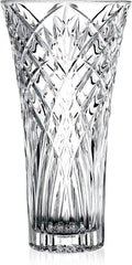 Lorren Home Trends Flower Vase Melodia, Made In Italy. 12" Tall, 6" Opening