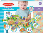 Melissa & Doug First Play Children’s Jungle Wooden Activity Table for Toddlers