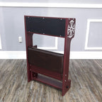 FixtureDisplays 32X20X20" Prayer Bench, Padded Kneeler with Book Shelf, Easy Fold-Away Prayer Table Chair 10104