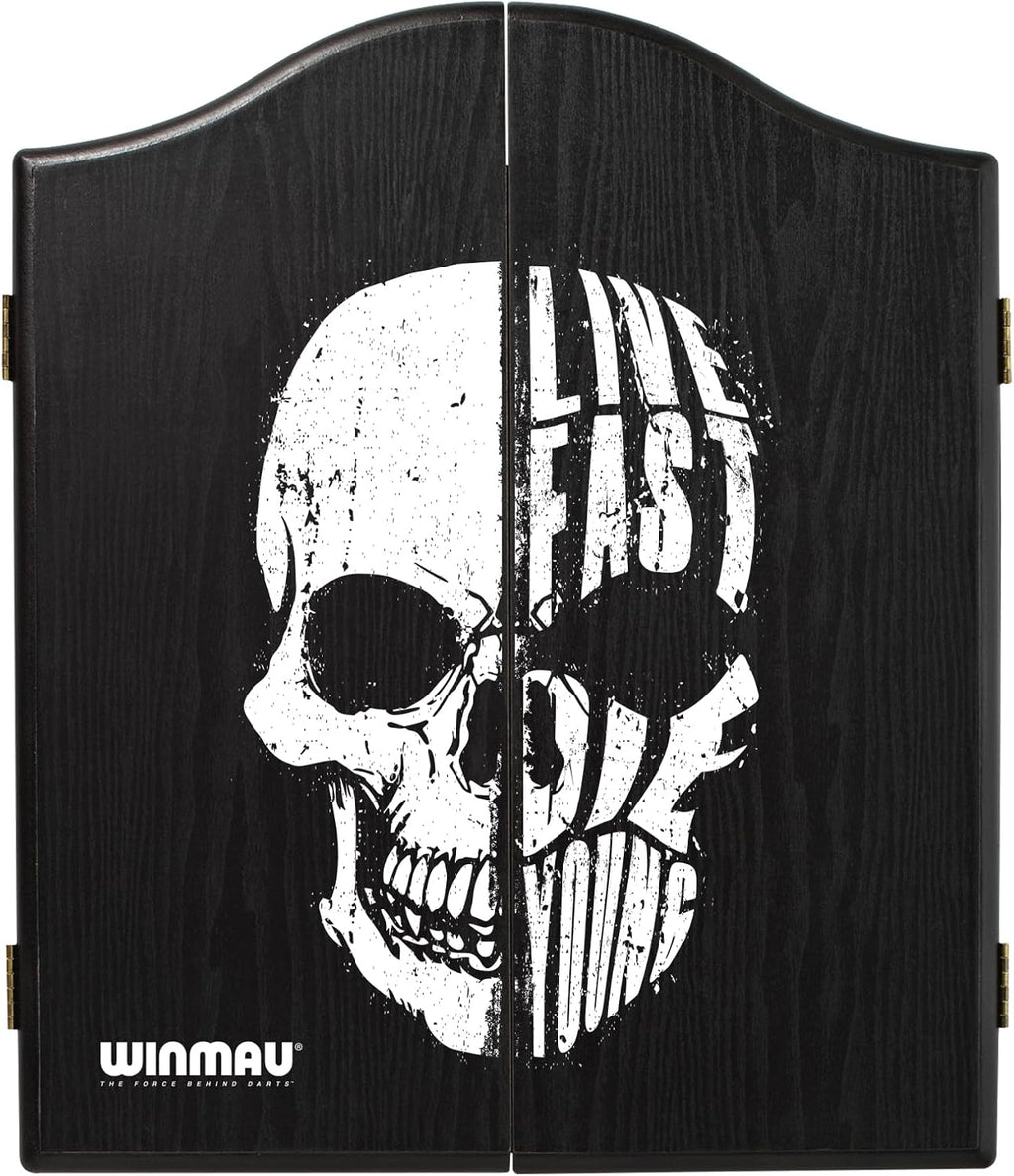 WINMAU Man Cave Complete Dartboard Cabinet Set