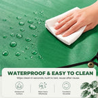 Repotting Mat,Waterproof Plastic Potting Mat,Gardening for Indoor Plant Transplanting,Dirt Control,Soil Change,Gift for Plant Lovers Green