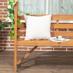 Patio Garden Bench for 2 Person for Vines/Climbing Plant, Brown