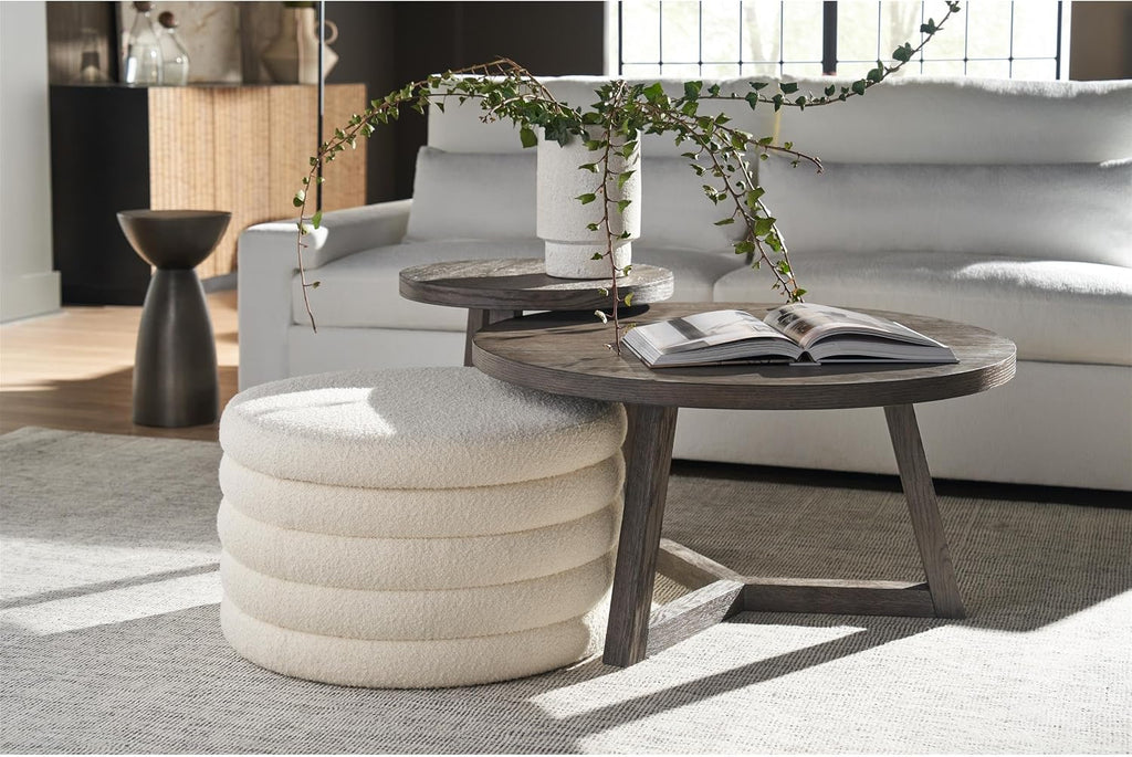 Universal Furniture Muse Bunching Table Small in Washed Charcoal