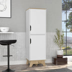 Single Kitchen Pantry,Four Storage Shelves,Double Doors Cabinets,Cupboard,Storage Cabinet,Buffets & Sideboards,for Dining Room