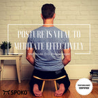 SPOKO Meditation Bench Chair, Travel Version, The Original Posture Certified Wood Kneeling Stool, Best Ergonomic Wooden Chair, Perfect Seat for Yoga, Prayer, Seiza