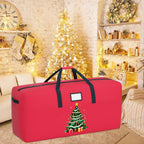 Large Christmas Tree Bag Heavy Duty Christmas Tree Storage Bag 9ft Tree 600D Oxford Material Christmas Tree Ornament Storage Bag Huge Xmas Tree Storage Container for Artificial Tree
