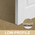 LEKEEPGO Door Mat Indoor Entrance 17"x29", Ultra Thin Indoor Door mat, Absorbent Washable Entryway Doormats, Low-Profile Dirt Trapper Doormat Entry Inside Door Mats Front Floor Mats, Beige