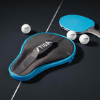 STIGA Ping Pong Paddle Cover – Padded Table Tennis Racket Case with Heavy-Duty Vinyl Construction, Zipper Closure, Reinforced Edge Protection for Travel and Storage