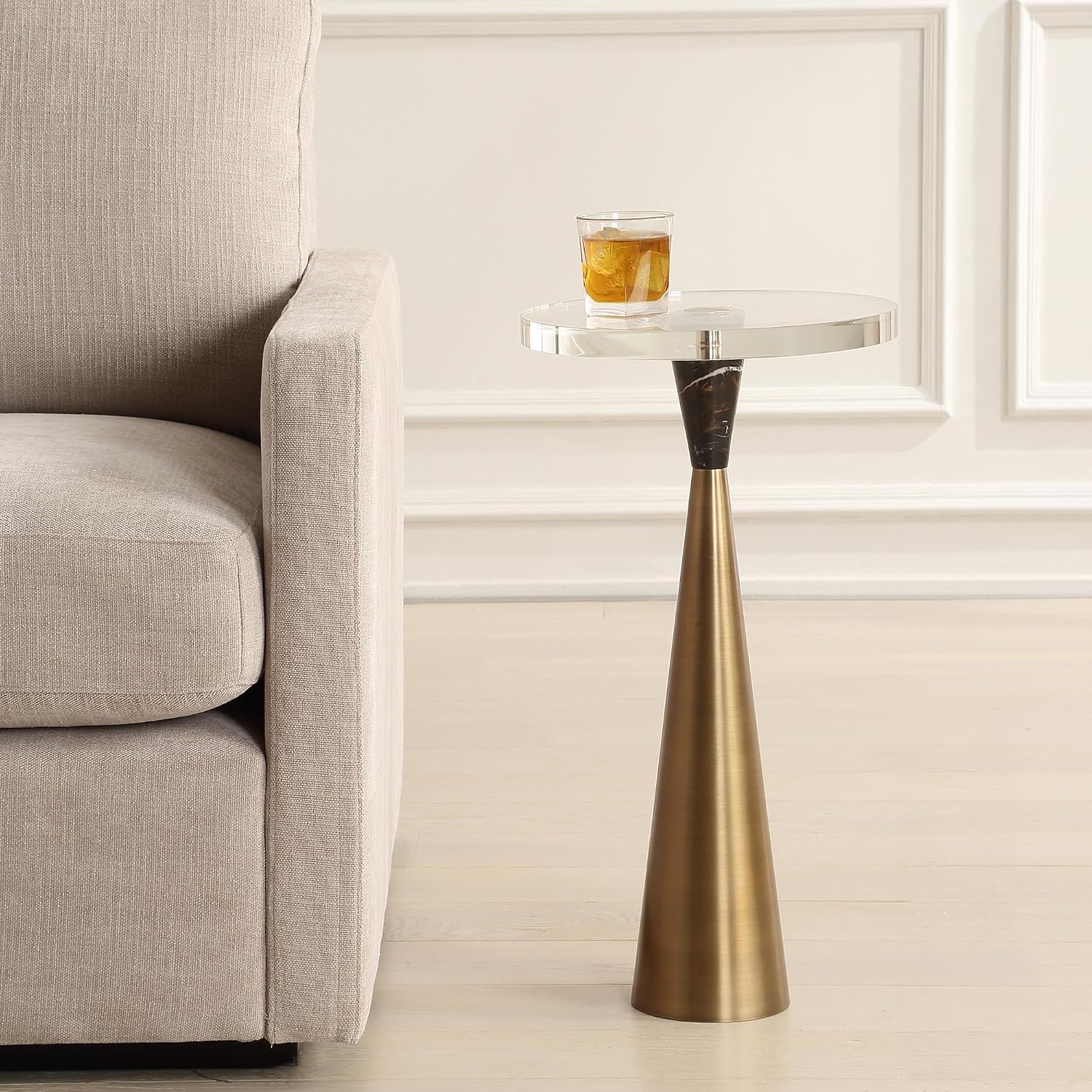 Uttermost 50077 Holton - Accent Table-24 Inches Tall and 13 Inches Wide