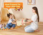 Hobestluk Bean Bag Chair Floor Bean Bag for Kids Playroom Living Room Blue | Large Animal bean bag chair Floor Cushion Washable Cover Living Room Bedroom Playroom Penguin Large Reading Gaming Chair