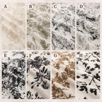 Custom Window Seat Cushion Vintage Chinoiserie Floral Chenille High Density Bay Window Sill Bench Seating Foam Cushions for Indoor Furniture, Mudroom, Reading Kitchen Breakfast Nook, Non Slip Bottom