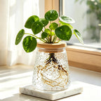 Plants Propagation Stations, Desktop Propagation Vase for Living Room, Bedroom, Wedding, Best Gifts for Plant Lovers, Clear