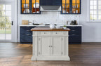homestyles Americana Off-White Kitchen Island