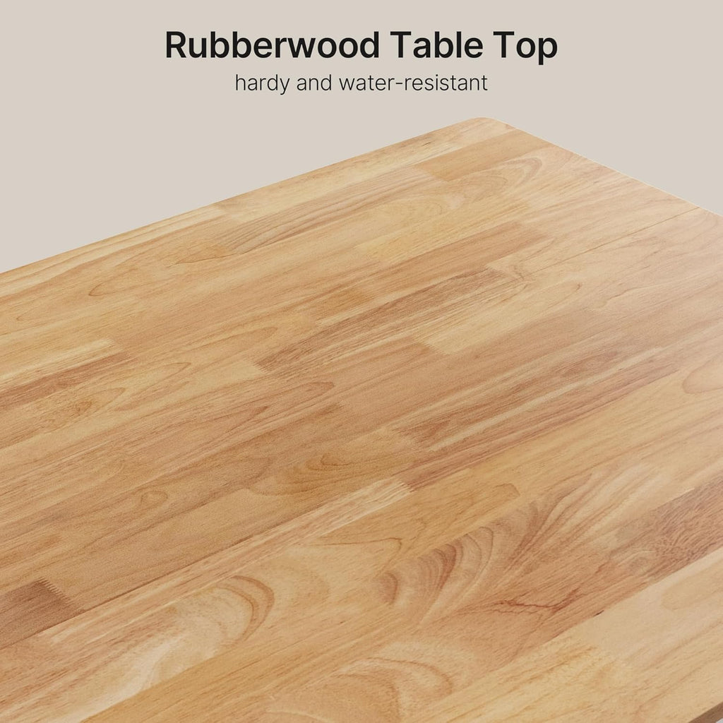Ahomly Kitchen Island with Storage, 44.49" Kitchen Island with Trash Can Storage, Drop Leaf Rubberwood Top, Knife Holder, Adjustable Shelf, Towel Bar, Drawer, Spice Rack, White