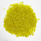 2lb Curshed Yellow Glass Chips for Crafts Art Resin Vase Filler