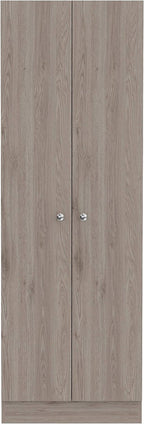 Multistorage Pantry Cabinet,Five Shelves,Double Door Cabinet for Kitchen,Laundry,Living Room,Bedroom-Light Gray