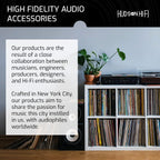 Hudson Hi-Fi 50x Inner & 50x Outer Protective Sleeves for Vinyl & Records Cover Art - Blocks Scratches, Static, Dust, Damage - Acid-Free, Smooth Slide - Fits Single Double Gatefold LP Sleeve
