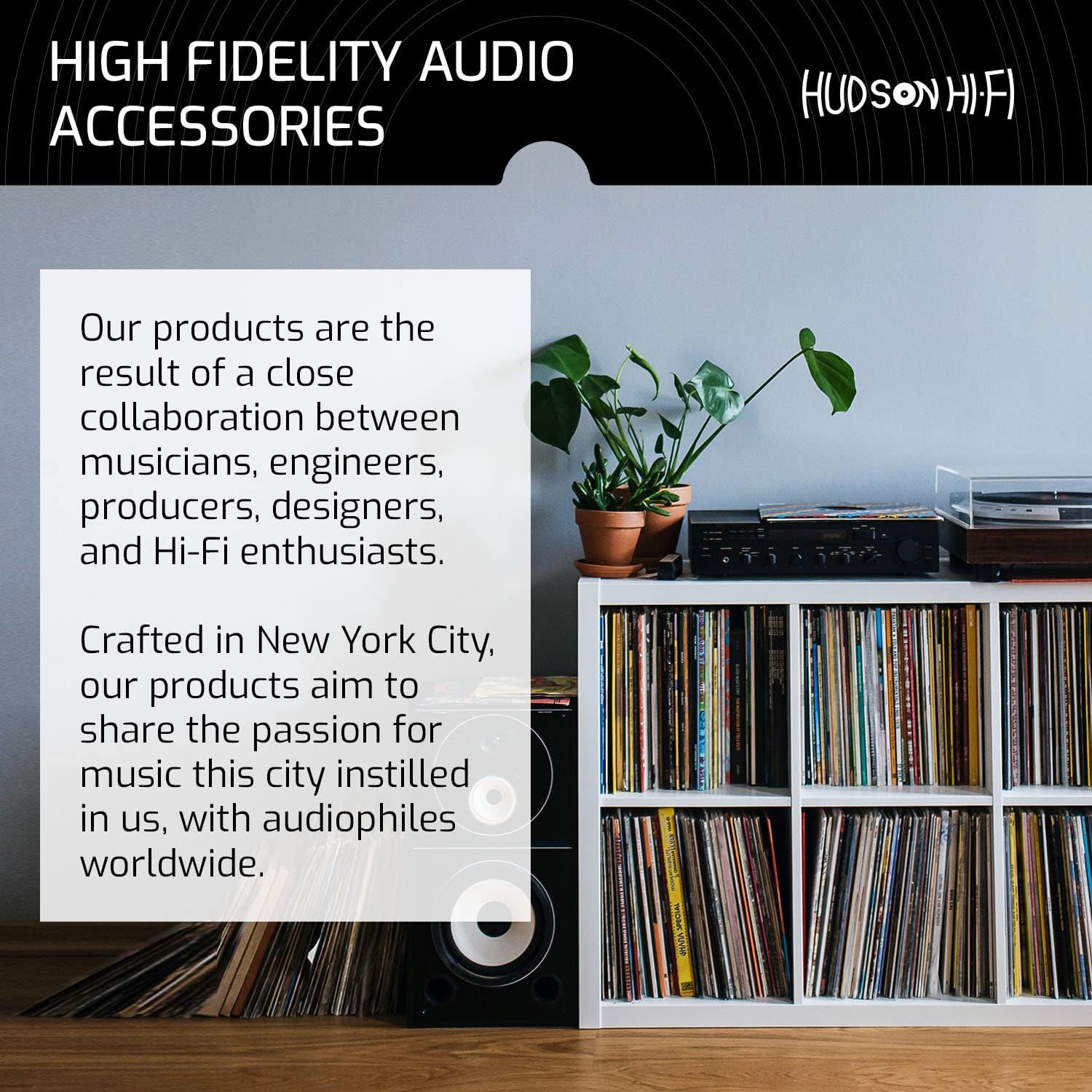 Hudson Hi-Fi 50x Inner & 50x Outer Protective Sleeves for Vinyl & Records Cover Art - Blocks Scratches, Static, Dust, Damage - Acid-Free, Smooth Slide - Fits Single Double Gatefold LP Sleeve