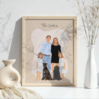 NudoHome Personalized Custom Realistic Portrait – Hand-Drawn from Your Photo | Gift for Mother’s Day, Father’s Day, Christmas, Birthdays, and Anniversaries, gift