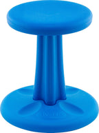 Kore Kids Wobble Stool, Flexible Seating, Ages 6-7, 14in, Blue | Wiggle chair for classroom and home boosts focus, improves posture, and provides an energy outlet; anti-tip base; Made in USA