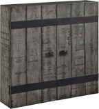 Hathaway Drifter Solid Wood Dartboard & Cabinet Set