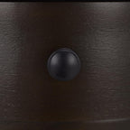 SAFAVIEH Furniture - Tabitha 1-Drawer Accent Table - Dark Chocolate - Solid Wood - Farmhouse Storage Design - Ideal for Living Room, Entryway, 17.7" W x 17.7" D x 26" H - Fully Assembled (AMH5712F)